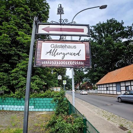 Готель Gastehaus Allergrund Wienhausen Екстер'єр фото